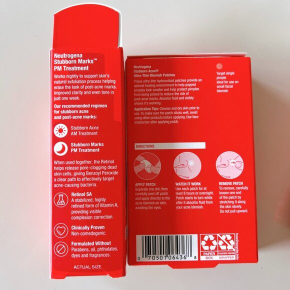 Neutrogena stubborn acne bundle - Picture 2 of 3